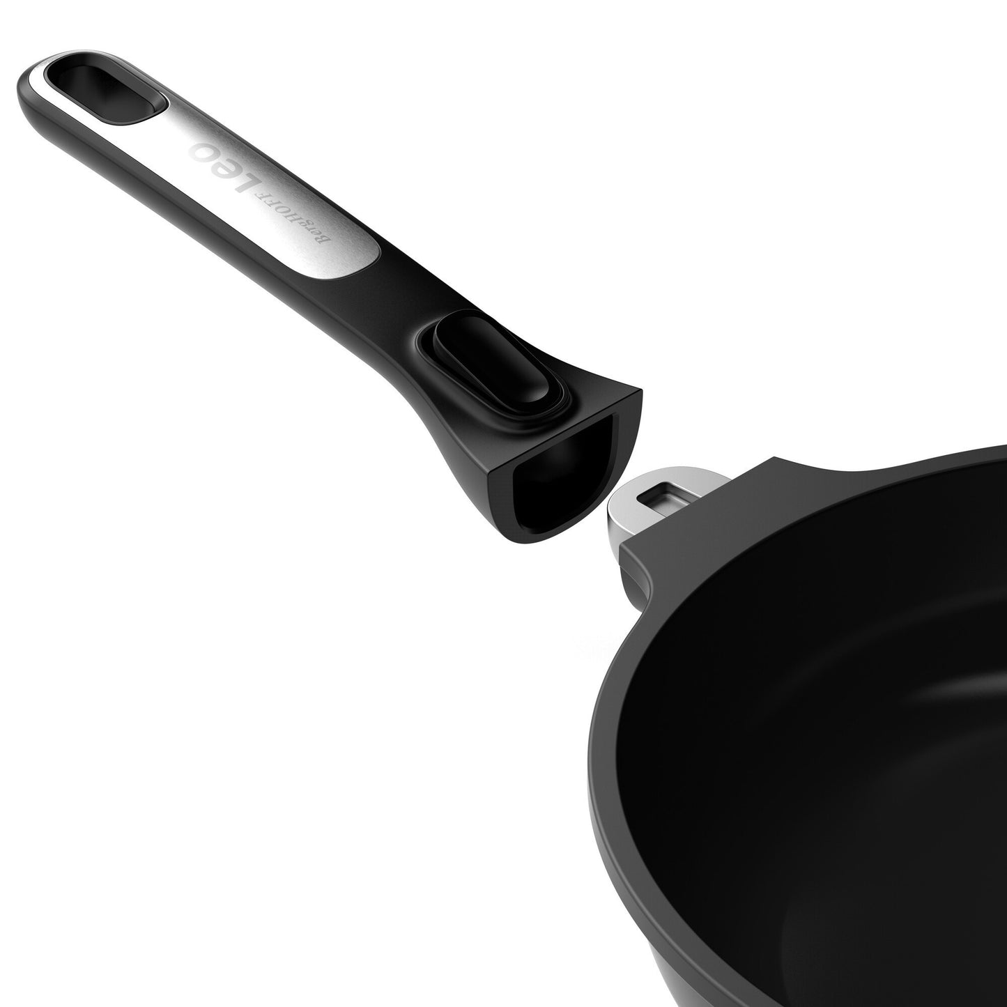 Black Phantom Berghoff branded frying pan with detachable pan